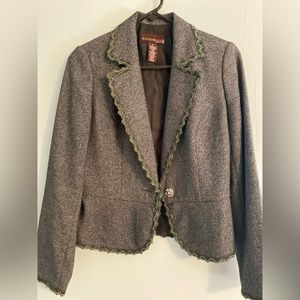Bandolino Grey dress jacket size 6